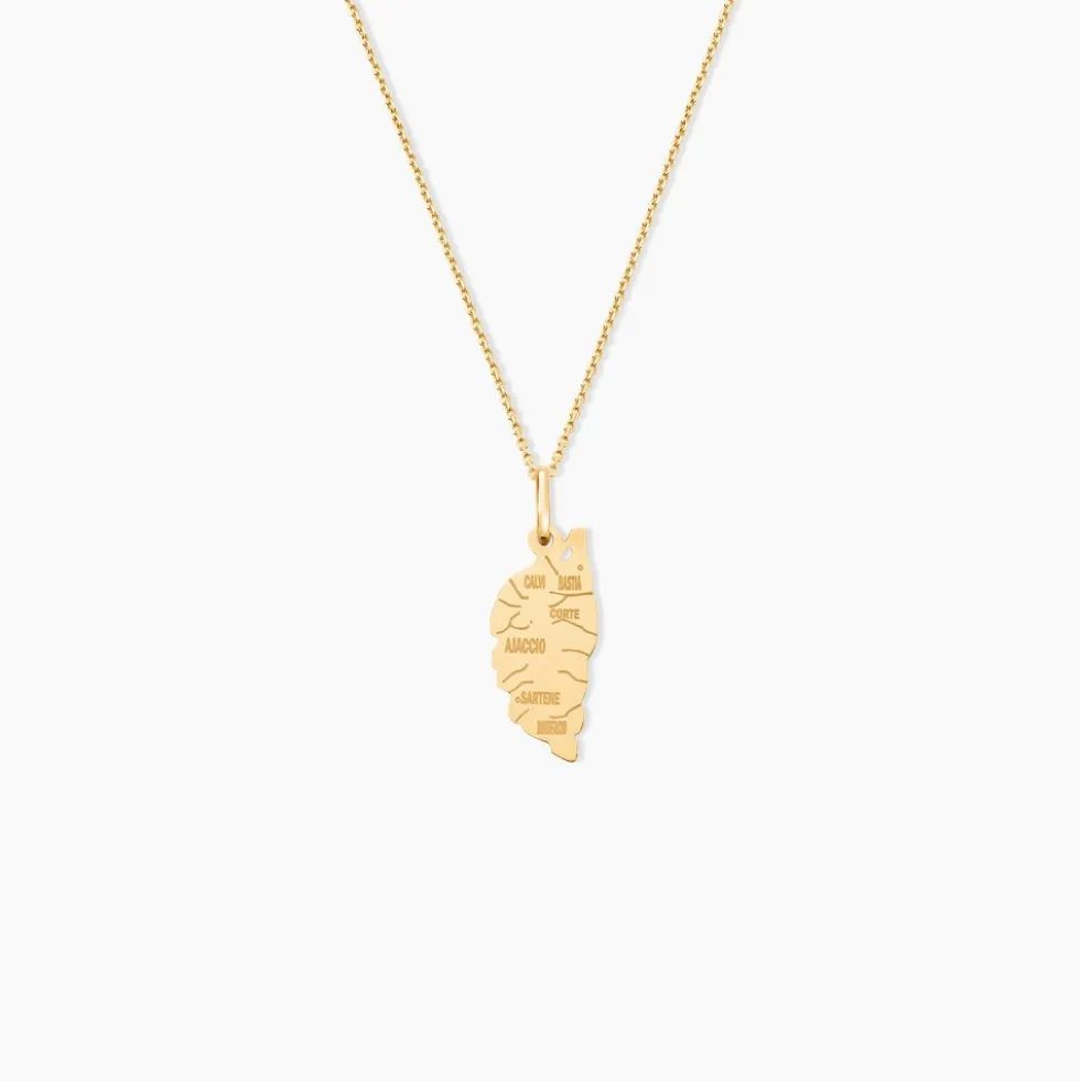 Pendentif Gaietana Corse Or Jaune