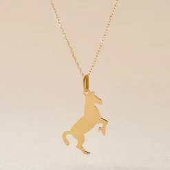 Pendentif Gilberto Cheval Or Jaune