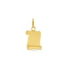 Pendentif Golda Ange Parchemin Or Jaune