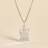 Pendentif Golda Ange Parchemin Or Blanc
