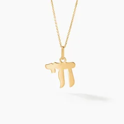 Pendentif Hai Or Jaune