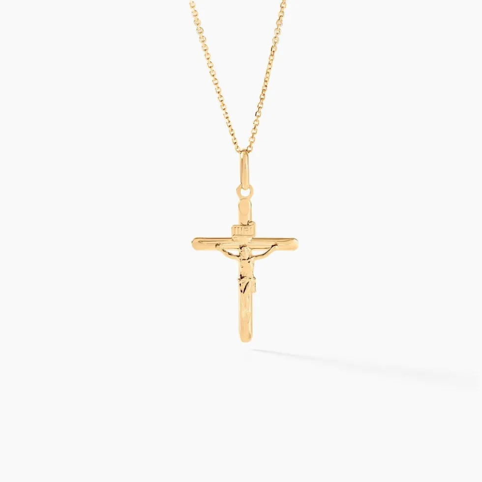 Pendentif Haley Croix Or Jaune