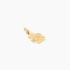 Pendentif Hallie Ange Or Jaune Oxyde De Zirconium