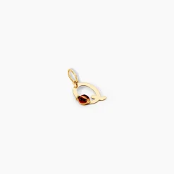 Pendentif Helidie Coccinelle Lettre Or Jaune