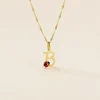 Pendentif Helidie Coccinelle Lettre Or Jaune
