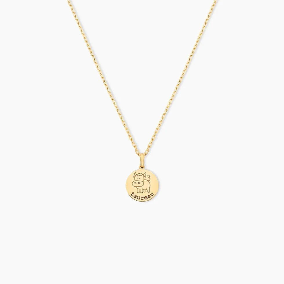 Pendentif Jannila Zodiaque Or Jaune