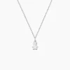 Pendentif Kids Argent Blanc