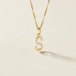 Pendentif Klementine Or Jaune Oxyde De Zirconium