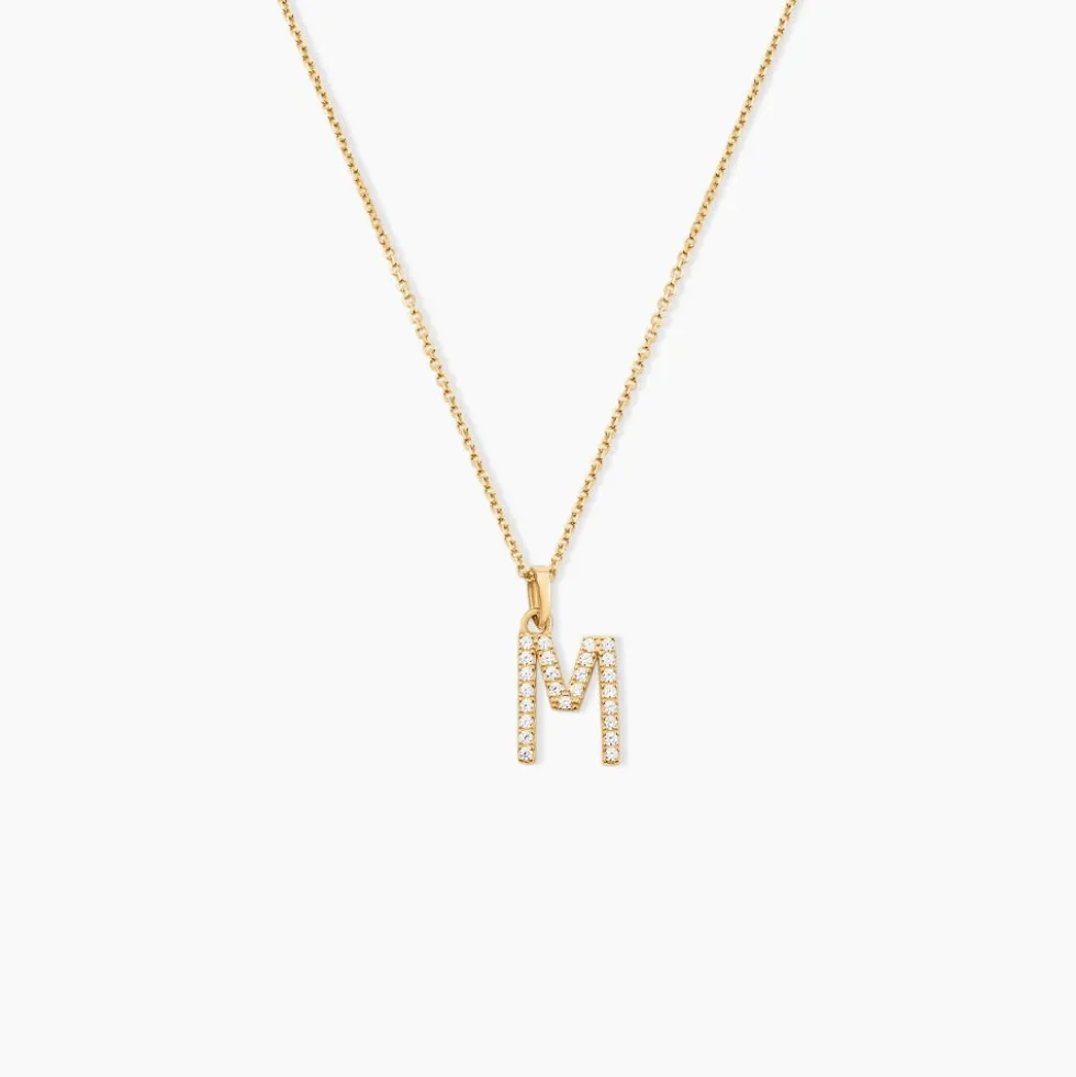 Pendentif Klementine Or Jaune Oxyde De Zirconium