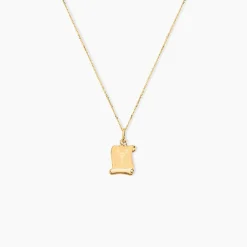 Pendentif Lamie Zodiaque Parchemin Or Jaune