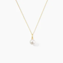 Pendentif Lenonie Or Jaune Perle De Culture