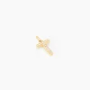 Pendentif Lettre T Or Jaune Oxyde