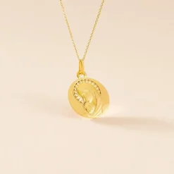 Pendentif Marie Or Jaune