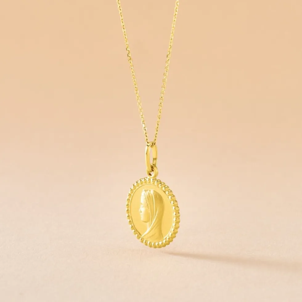 Pendentif Marie Or Jaune