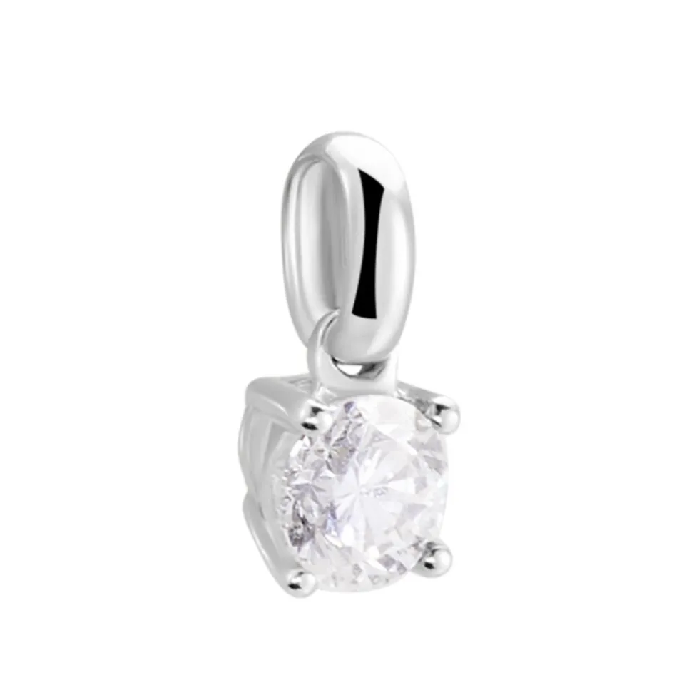 Pendentif Or Blanc Victoria Diamant