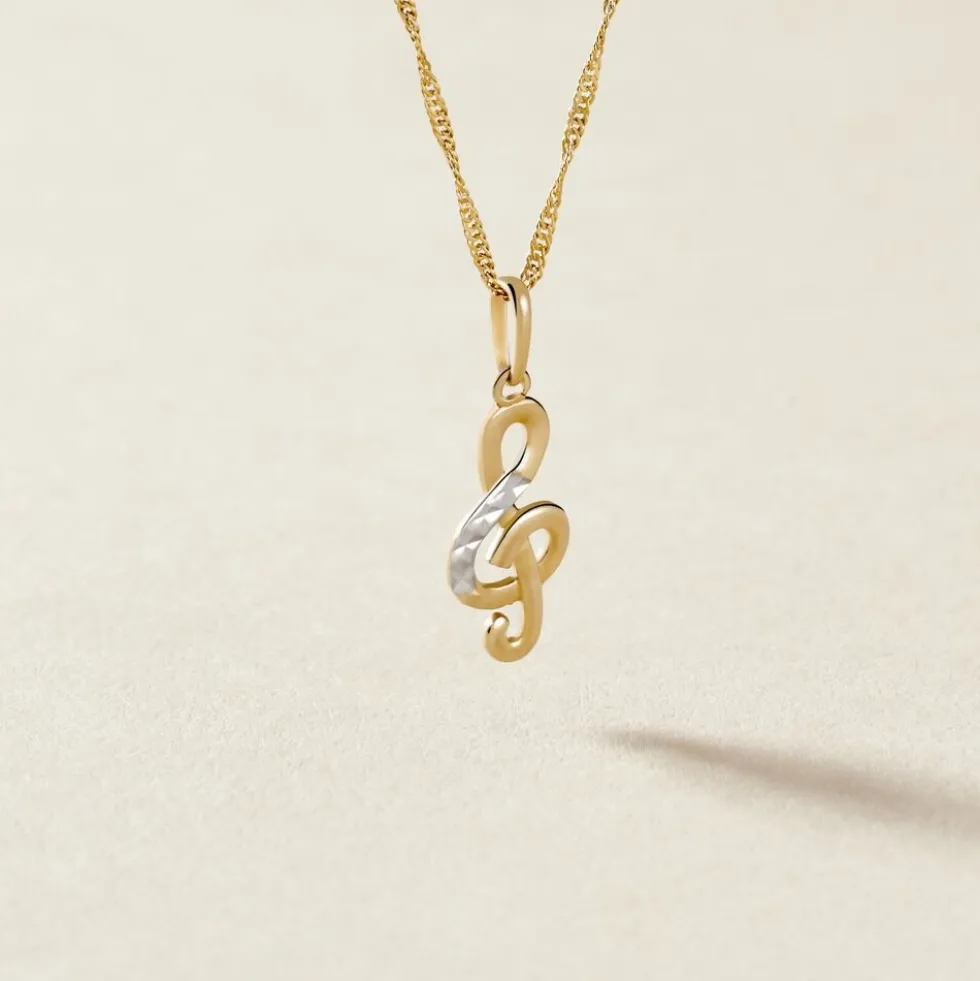 Pendentif Or Jaune Fausta