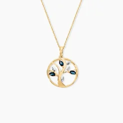 Pendentif Or Jaune Godolieba Topazes