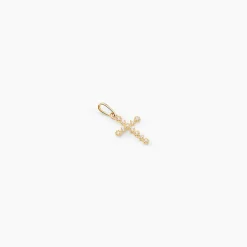 Pendentif Or Jaune Lucinien Oxyde De Zirconium