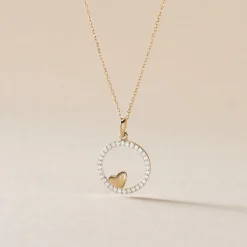 Pendentif Or Jaune Roman Oxyde