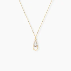 Pendentif Revelyne Or Jaune Oxyde De Zirconium