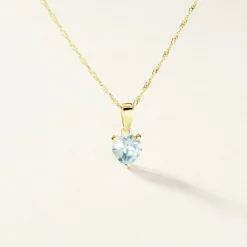 Pendentif Salona Or Jaune Topaze