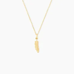 Pendentif Scabieuse Or Jaune