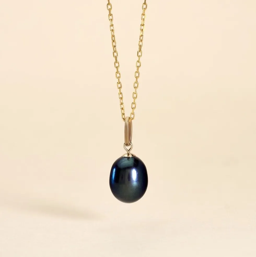 Pendentif Severiane Or Jaune Perle De Culture
