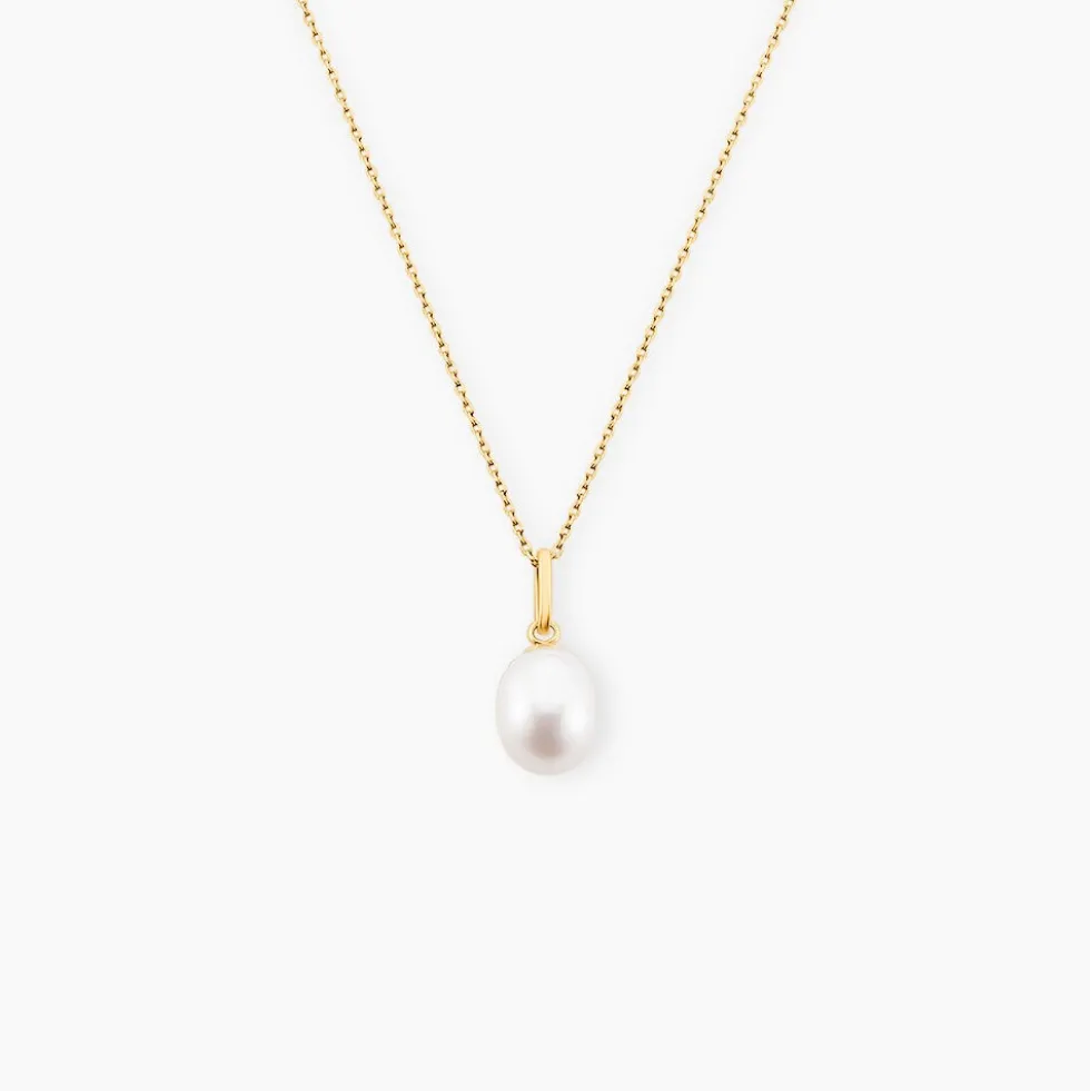 Pendentif Yoela Or Jaune Perle De Culture