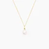 Pendentif Yoela Or Jaune Perle De Culture