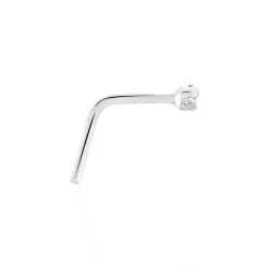 Piercing De Nez Demetrie Or Blanc Diamant