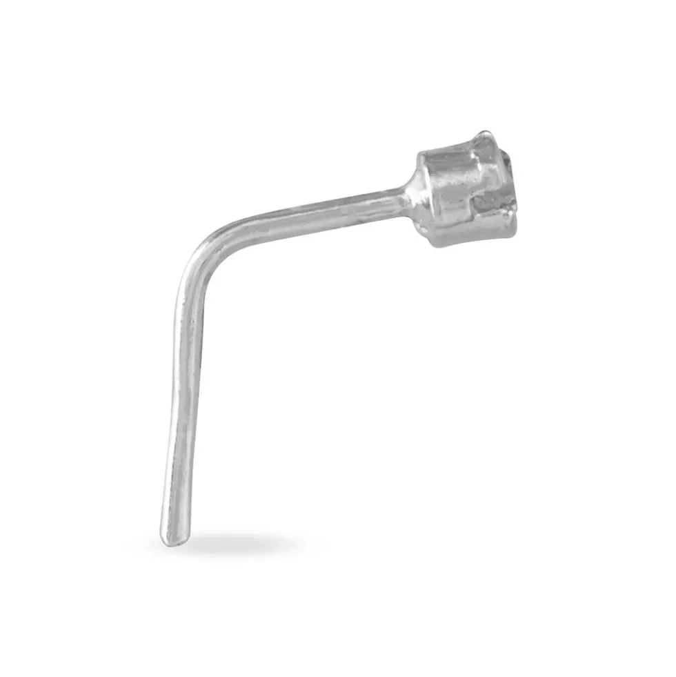 Piercing De Nez Demetrie Or Blanc Diamant