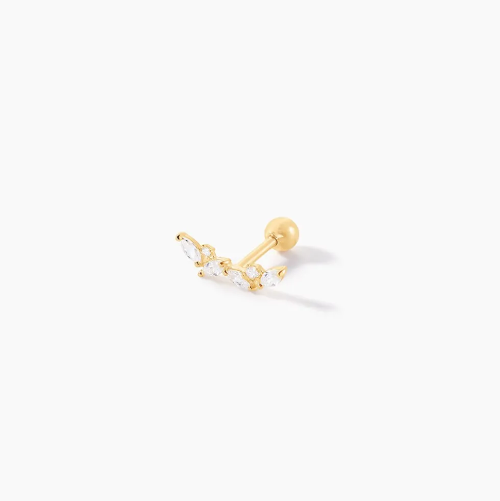 Piercing Nina Or Jaune Oxyde De Zirconium