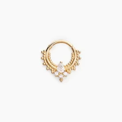 Piercing Ailbhe Or Jaune Oxyde De Zirconium