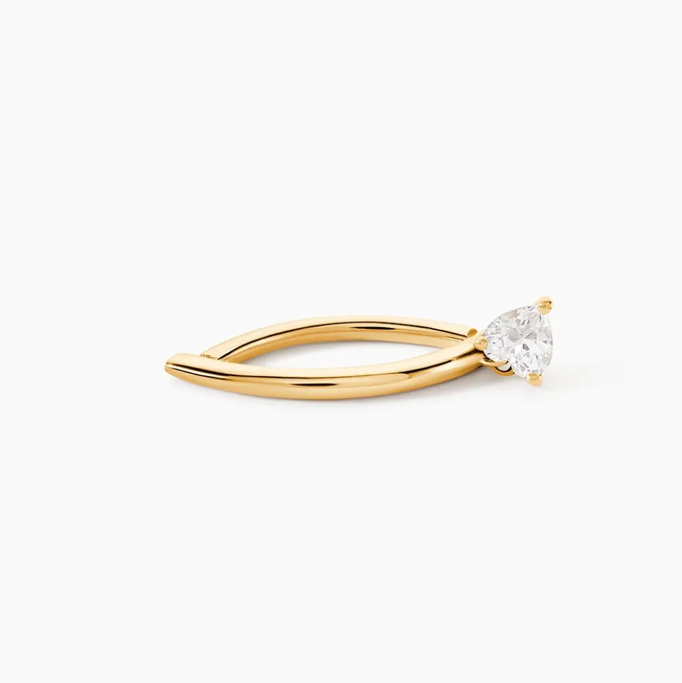 Piercing Albrecht Or Jaune Oxyde De Zirconium
