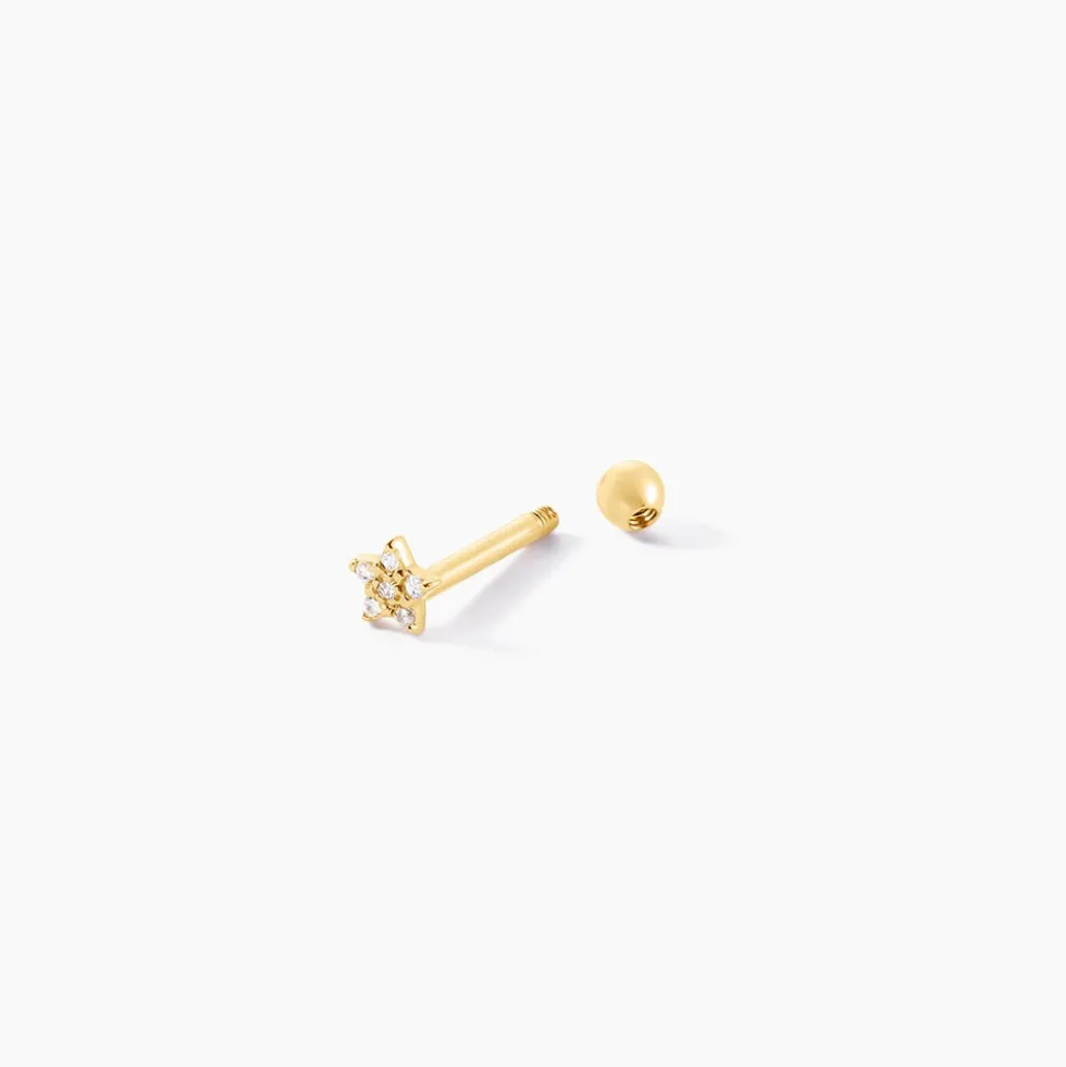 Piercing Alchemille Or Jaune Oxyde