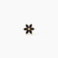 Piercing Cnut Or Jaune Oxyde De Zirconium