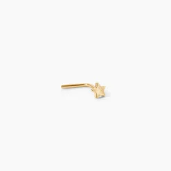 Piercing De Nez Deodate Etoile Or Jaune