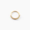 Piercing D'oreille Et/ou De Nez Unitaire Aneurin Or Jaune Oxyde