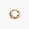 Piercing D'oreille / Nez Unitaire Unitaire Amaranthia Or Jaune Oxyde