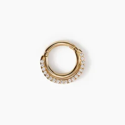 Piercing D'oreille / Nez Unitaire Unitaire Amaranthia Or Jaune Oxyde