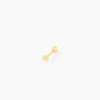 Piercing D'oreilles Or Jaune Joanina Boule