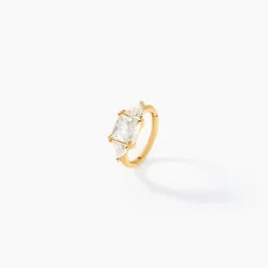 Piercing D'oreille Unitaire Derval Or Jaune Oxyde De Zirconium