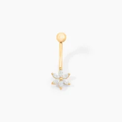 Piercing Elpis Or Jaune Oxyde De Zirconium