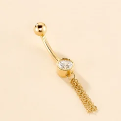 Piercing Rexanne Or Jaune Oxyde De Zirconium