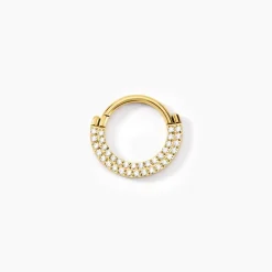 Piercing Septum Bettris Acier Jaune Oxyde De Zirconium