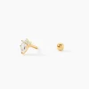 Piercing Soelia Or Jaune Oxyde De Zirconium