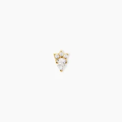 Piercing Soelia Or Jaune Oxyde De Zirconium
